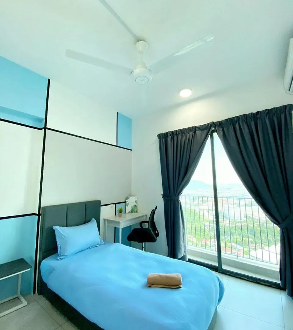 Appartement Jovial Modern Cozy Homestay 'Meritus Perai