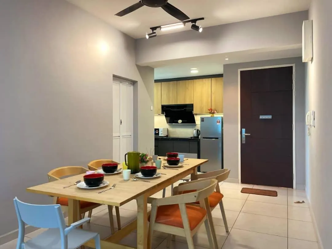 Apartment Jovial Modern Cozy Homestay 'Meritus Perai Malaysia